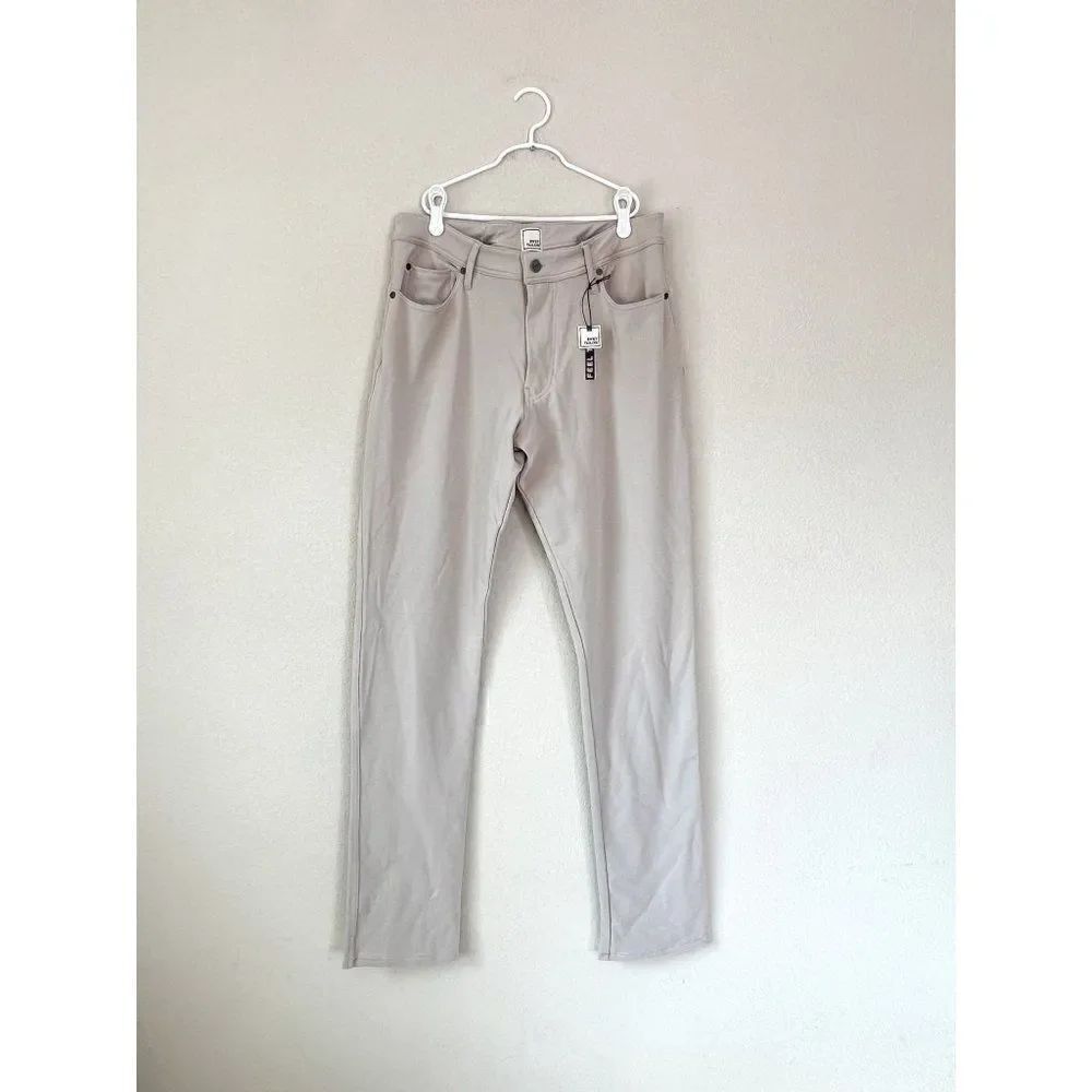 NWT! Swet Tailor Mens All-In Khaki Pant, Size 32x34
